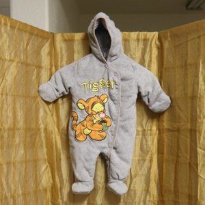 Disney Tigger Gray Winter Coat #397